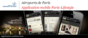 Application mobile Paris Lifestyle
