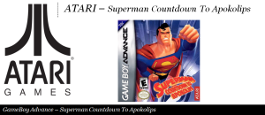 Atari - Superman Countdown To Apokolips