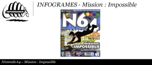 Infogrames - Mission Impossible N64